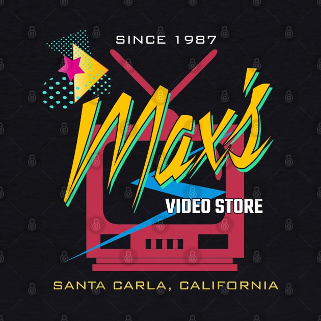 Max's Video store from the Lost Boys by MonkeyKing